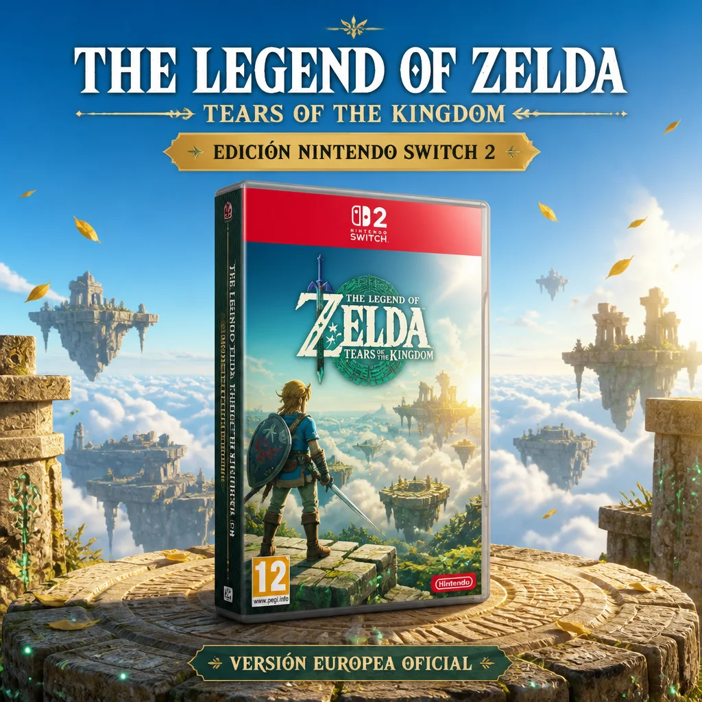 Nintendo The Legend of Zelda: Tears of the Kingdom – Nintendo Switch 2 Edition (Europese versie) | Zelda Totk Ns2 | Avonturenspel