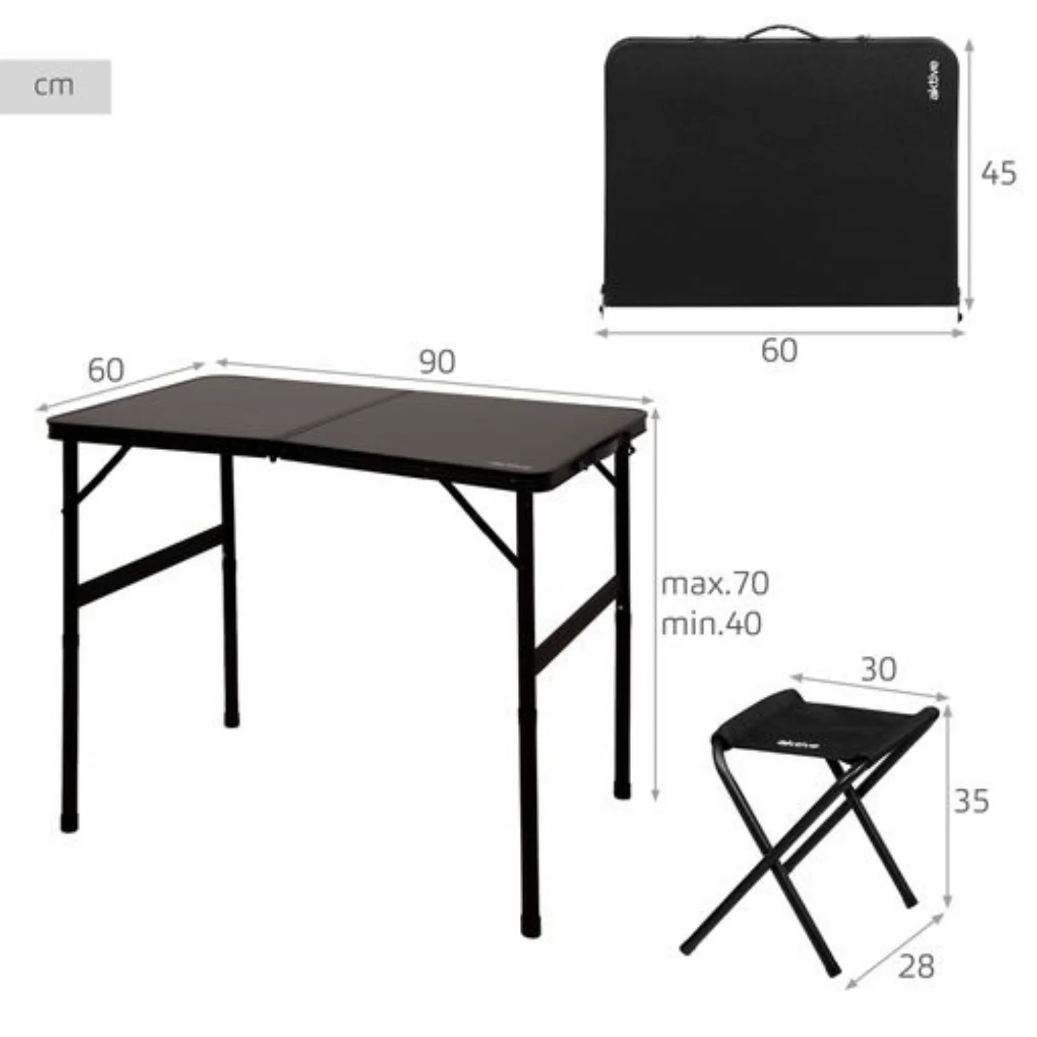 Mesa Plegable de Camping Tipo Maletín con 2 Taburetes Mesa Portátil Regulable en Altura de Aluminio y Acero para 2 Personas Mesa Multifuncional para Camping Playa Picnic Jardín Pesca Barbacoa Exterior