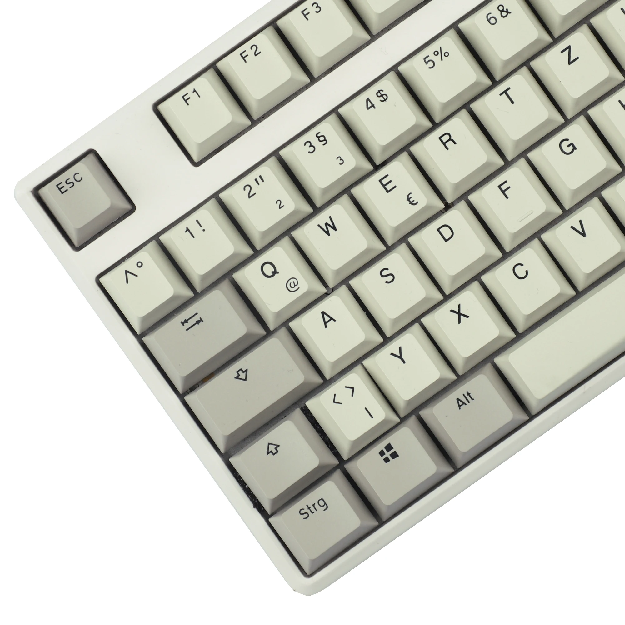 German ISO 105 Keycaps set Double Shot PBT Cherry Profile Suitable For Cherry MX Switches Mechanical Keyboard