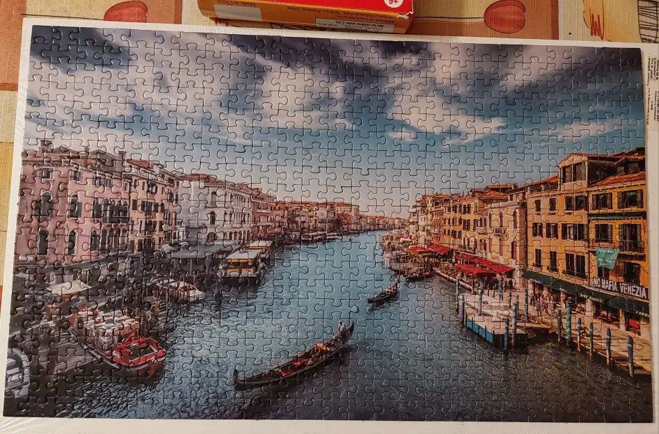 500 Pieces Jigsaw Puzzle Various Landscape Patterns Jigsaw Puzzle Educational Toy for Kids Children 's Games Christmas Gift photo review