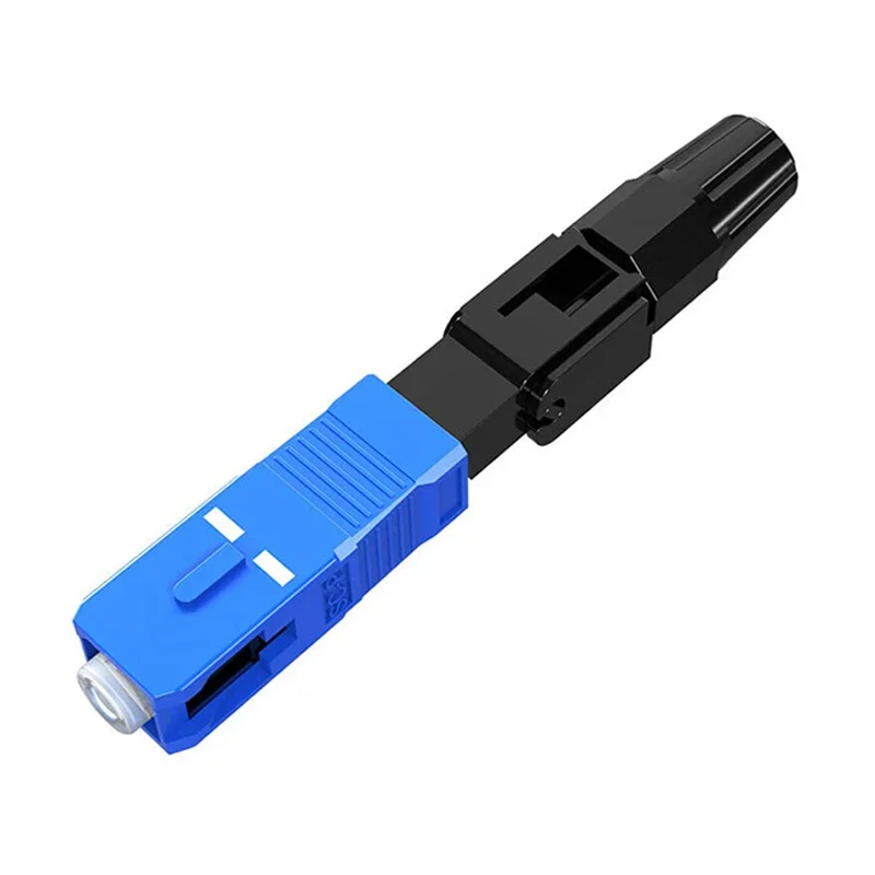 50/100 sztuk FTTH UPC/APC jednomodowe światłowodowe szybkie złącze SC szybkie złącze FTTH narzędzie zimne połączenie Adapter optyczny — zdjęcie produktu 7