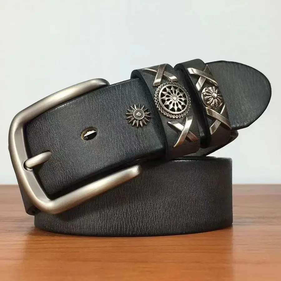 NEW Belts for Men Men's Leather Dress Belt Fashion Male Waistband Width:38mm length:110-125cm