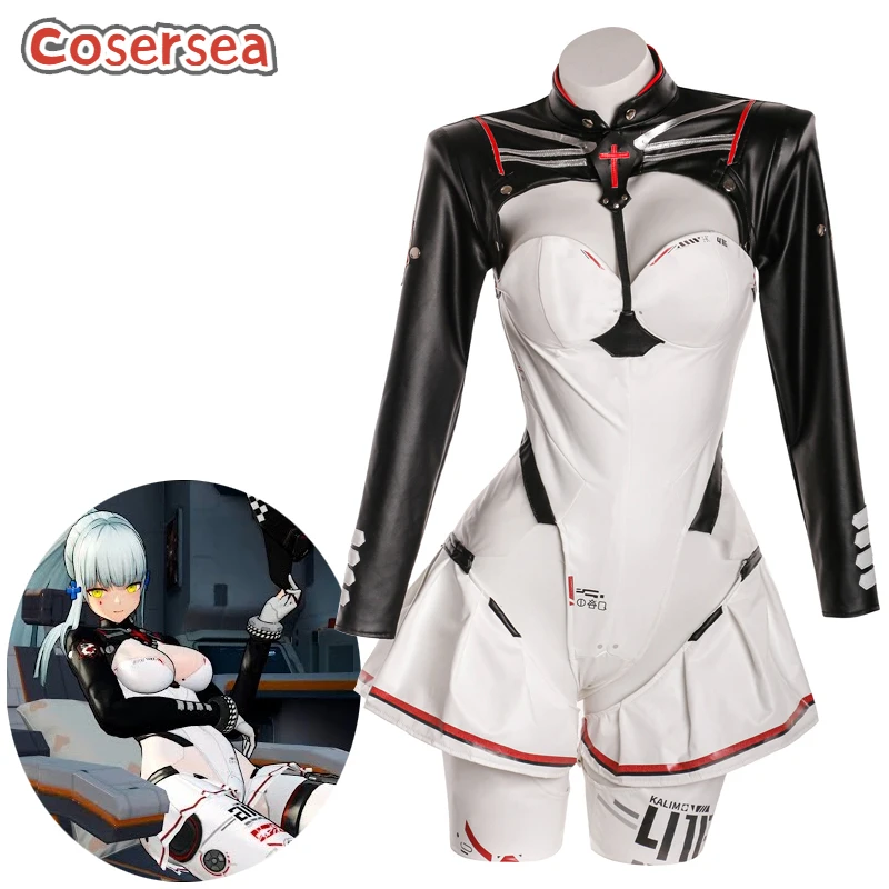 

Cosersea Klukai Cosplay Costume Game Girls' Frontline 2: Exilium Klukai Women Jumpsuit Halloween Party Uniform Outfit Fullset