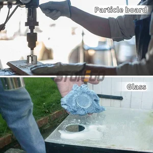 STONEGO-TRANSFER OF DIAMONATED COATING BROKES, SERRA FUARADA, TILE, MARBUT, GLASS, CERAMICS, 3MM-50mm, 10 PIECES 8 Main Sales Sierra Cup Diamond for Porcelain - №1