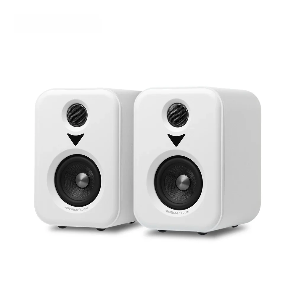AIYIMA S400 Aktualizacja aktywnych głośników Drewniany monitor studyjny Wejścia Bluetooth USB OPT RCA Wyjście subwoofera Odtwarzacz płyt Głośnik — zdjęcie produktu 7