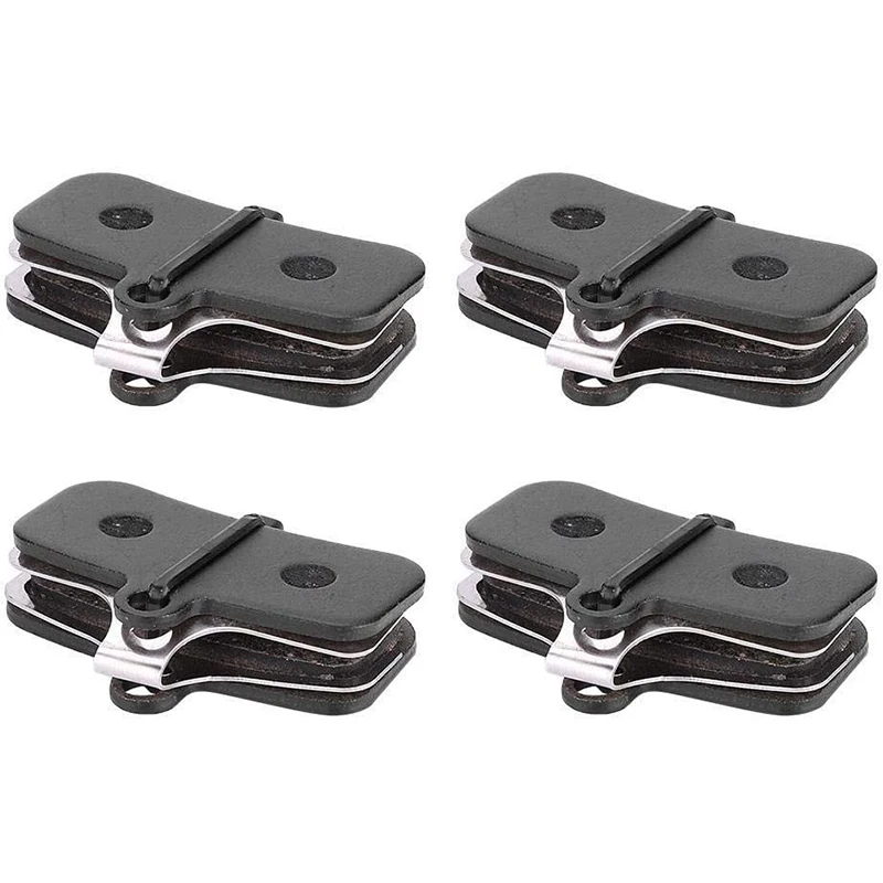 4 Pairs Bicycle Disc Brake Pads for Shimano Saint BR-M810 M820 Zee M640 XTR-M9120 Deore XT BR-M8020 M8120 M6120 BR-MT420 MT510