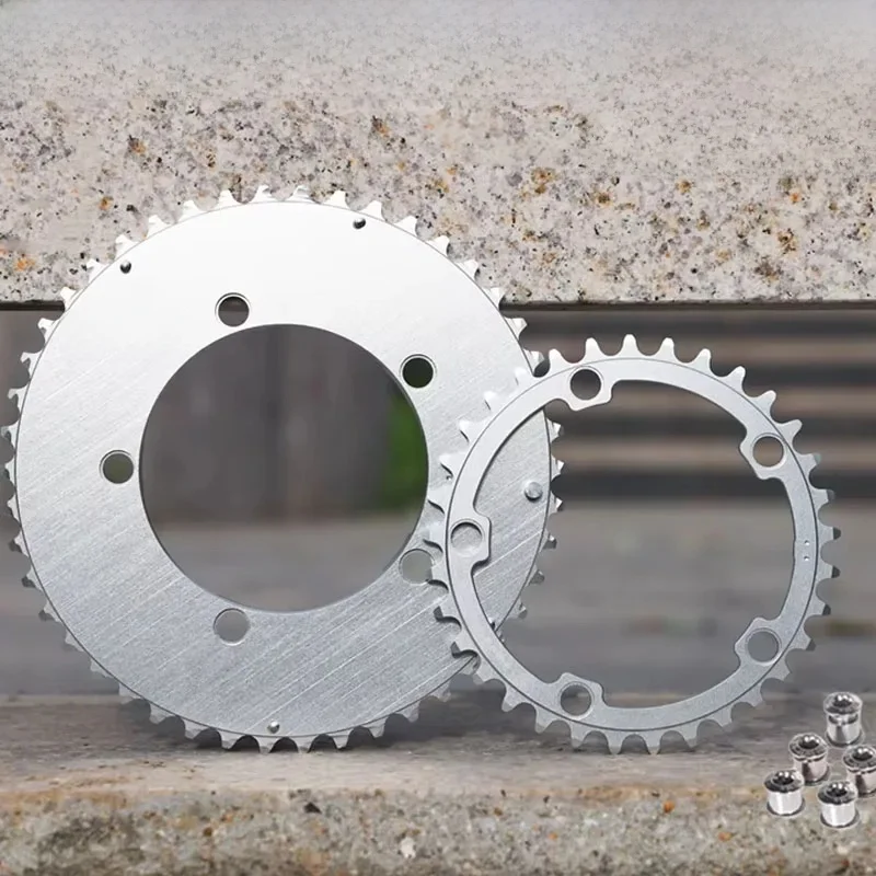 AliExpress Crown Bcd 110 5 Holes For Sram 3550 Apex Red Aero Silver 110bcd 5 Bolt Road Bike Double Chain Ring Axs 12 Speed Chainwheel