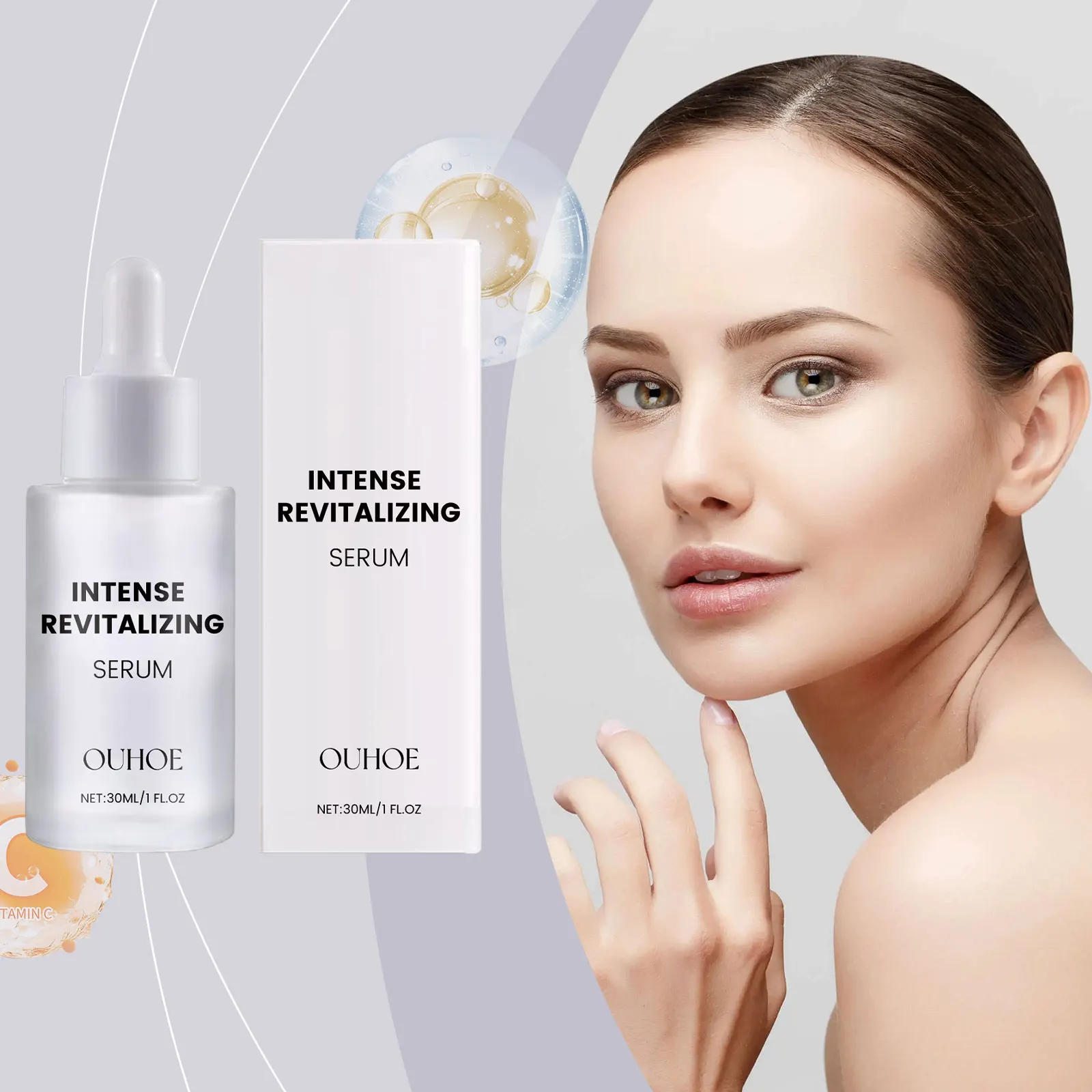 

Ouhoe Brightening Essence Moisturizes Nourishes Skin Harmonizing Brightening The Complexion Deep Hydration for All Skin Types