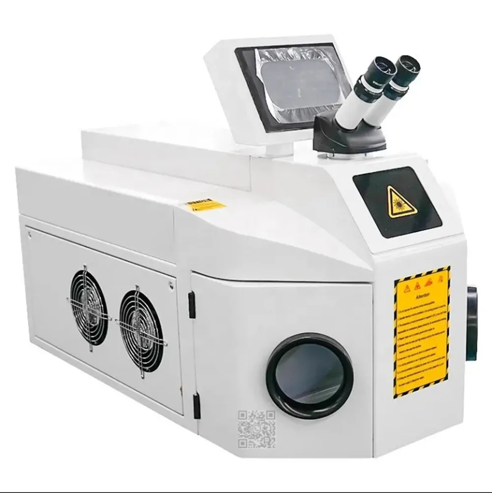 Yag Portable Desktop Stainless Steel Laser Welding Machine Jewelry Gold Silver Soldering