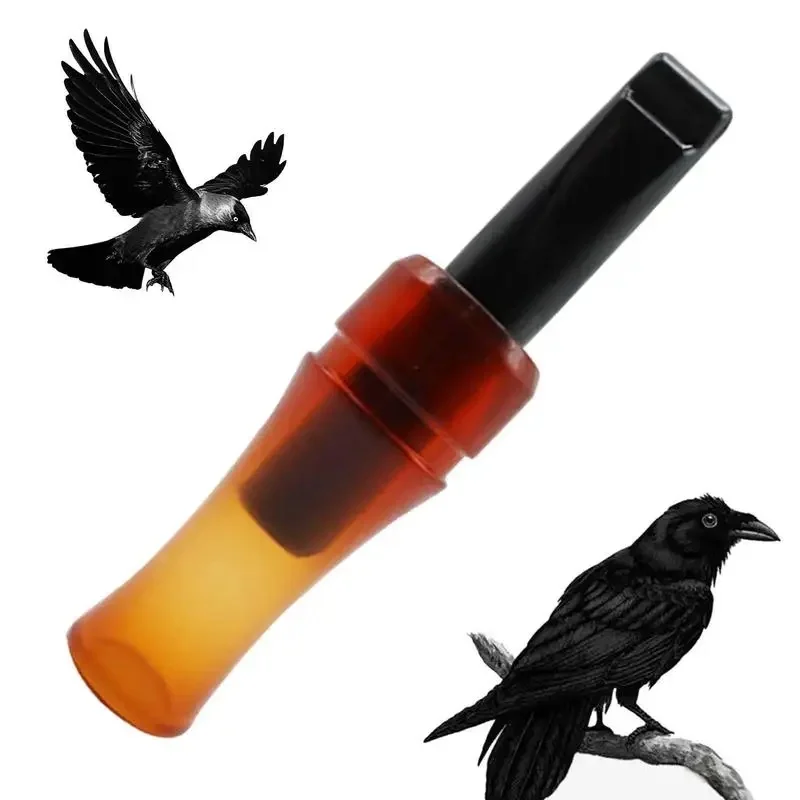 Sifflet d'appel de corbeau, sifflet de chasse réaliste, appelant professionnel pour la chasse en plein air, appât et leurre, accessoires de leurre