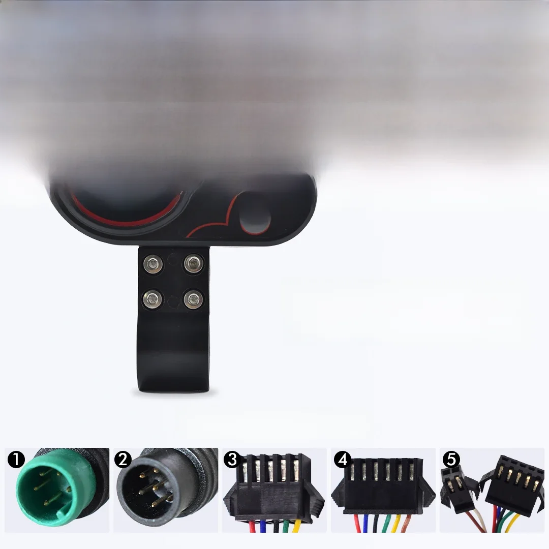 AliExpress Mcezdy UART2 E-bike LCD LH100 Colorful Display Meter 24V-60V SM/Waterproof Connection Plug Electric Bicycle Display With USB UART