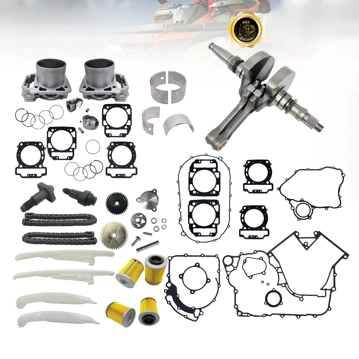 Zestaw naprawczy do CF CF800 HO 550 Z8 ZForce UForce U8 ATV UTV QUAD GO KART 0800- 041000   0800- 023100 — zdjęcie 2