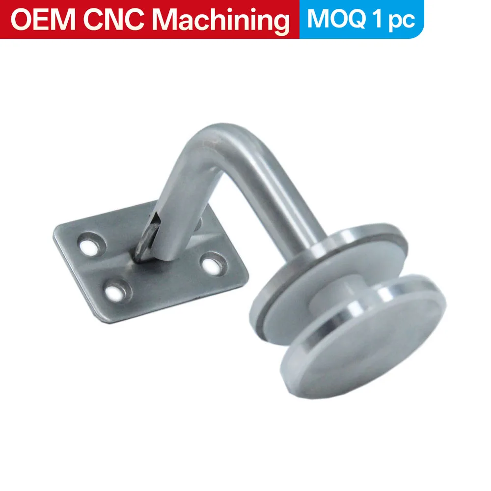 

Custom high-quality pipe brackets, J-shaped stair railings, home accessories, stair hardware processing