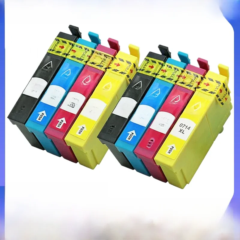 Cartouche d'encre T0711 T0712 T0713 T0714, pour Epson Stylus DX4000 DX4050 DX4400 DX5000 DX4450 DX5050 DX6000 DX6050 SX110 SX215