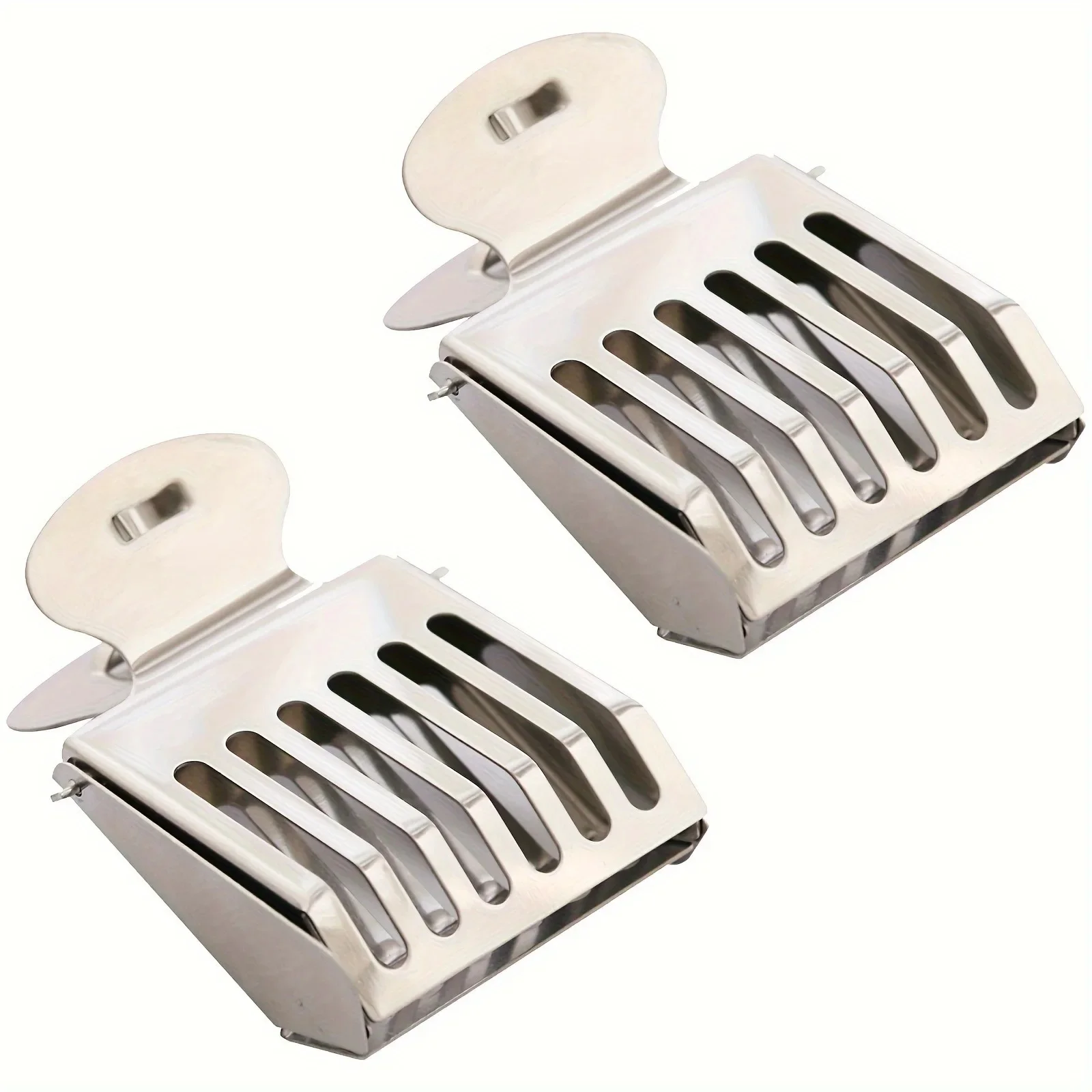 2 pièces, clip de cage d'abeille queen en acier inoxydable, cage d'abeille queen pour obtenir des outils de clip d'apiculture, fournitures pour l'apiculture