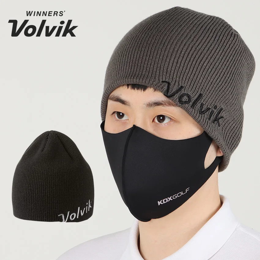 Volvik men's four-line logo Gobini winter golf hat VBAFCP 07-08