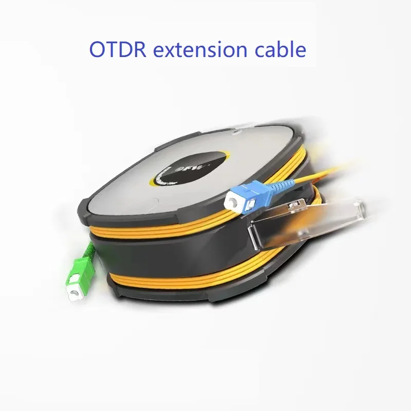 Optik Fiber OTDR lansmanı kablo optik 1000M tek modlu SC/FC OTDR testi uzatma kablosu OTDR ölü bölge Eliminator 1KM