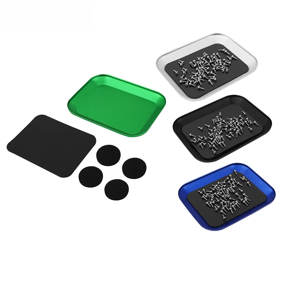 Outil de réparation RC, plaque de plateau à vis magnétique en alliage d'aluminium pour avion, voiture, bateau, chenille axiale SCX10 D90 D110, outil de réparation de modèle