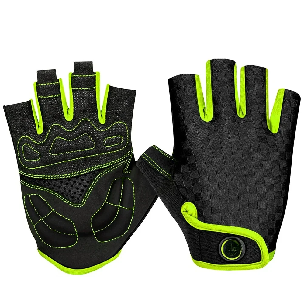 AliExpress FINGEREDGLOVE MOREOK Unisex Sports Gloves Fingerless MTB Road Bicycle Gloves 5MM Gel Pads Outdoor Anti-slip Bike Cycling Gloves for Men Women