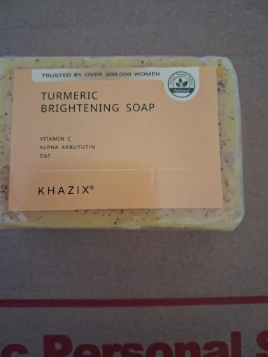 Turmeric Kojic Acid Soap Bar 120g, Retinol, Hydrolyzed Collagen, Vitamin E & Shea Butter, Gentle Skin Care. photo review