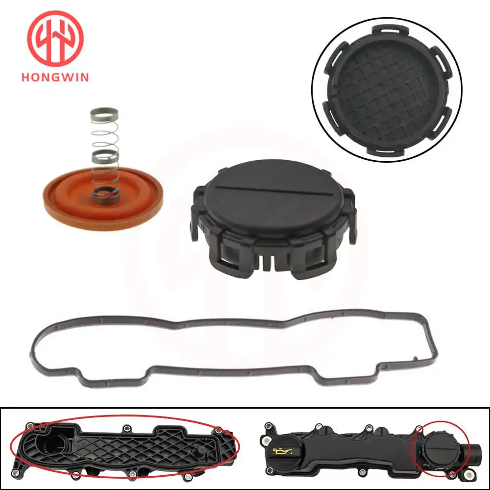 0249.C2 0248.L1 9651815680 Engine Rocker Cover Gasket Seal For Citroen 1.6 HDI Berlingo C2 C3 C4 C5 Peugeot 206 307 308 407 3008