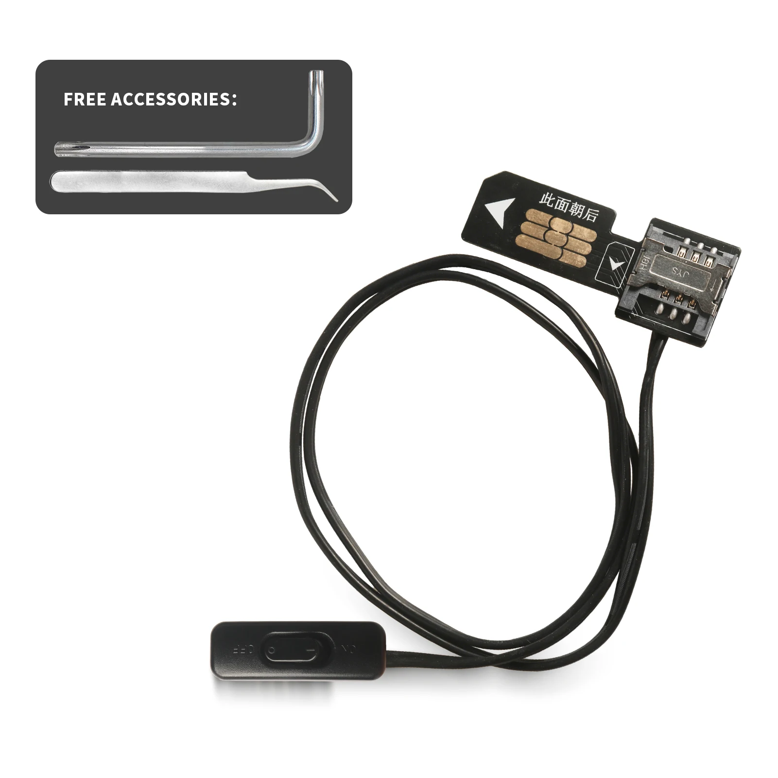 WL3 Tesla Model/Model3 Positioning Shutter SIM Card Controller External SIM Card Extension Cable