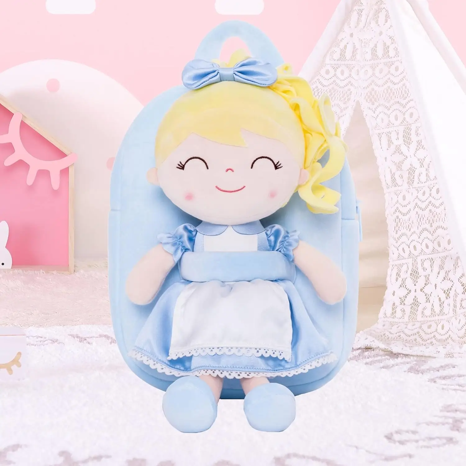 Gloveya-lindos juguetes de peluche suaves para niños, Serie de princesas, regalo de cumpleaños para niñas, nuevo, 2024