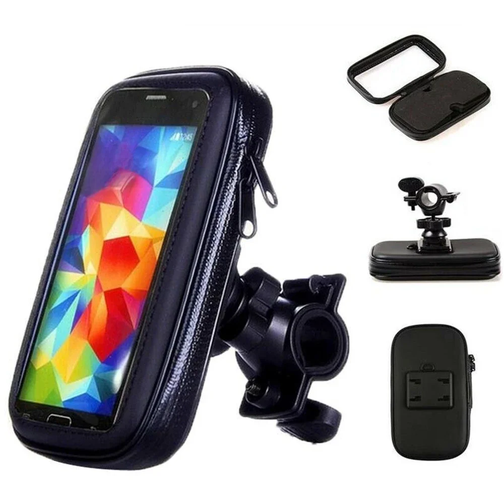 AliExpress Durable Scooter Bicycle Motorcycle Phone Holder Cellphone Bag Bike Mount Waterproof Phone Case For