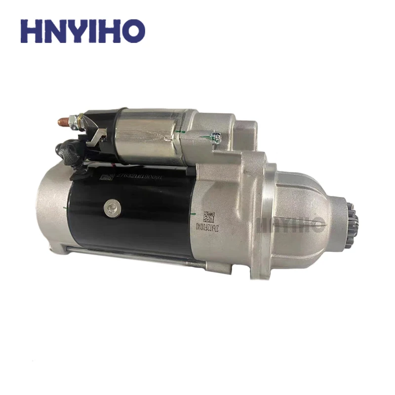 جديد HNYIHO 24V 7.0KW 12T كاتب المحرك QDJ2709J-PC 3708010-420-0000 ل Xichai 6DF1 6DF2