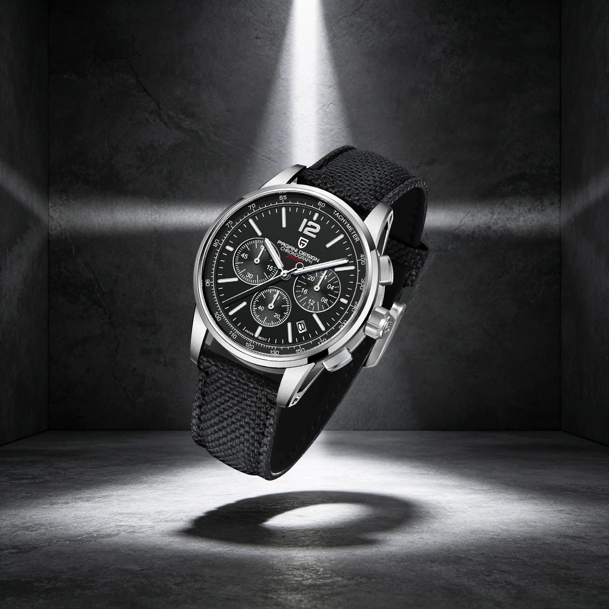 2026 PAGANI DESIGN Modern Business Men's Quartz Watch For Man Daily Casual 41MM Three-Eye Dial Chronograph Date Waterproof Watch