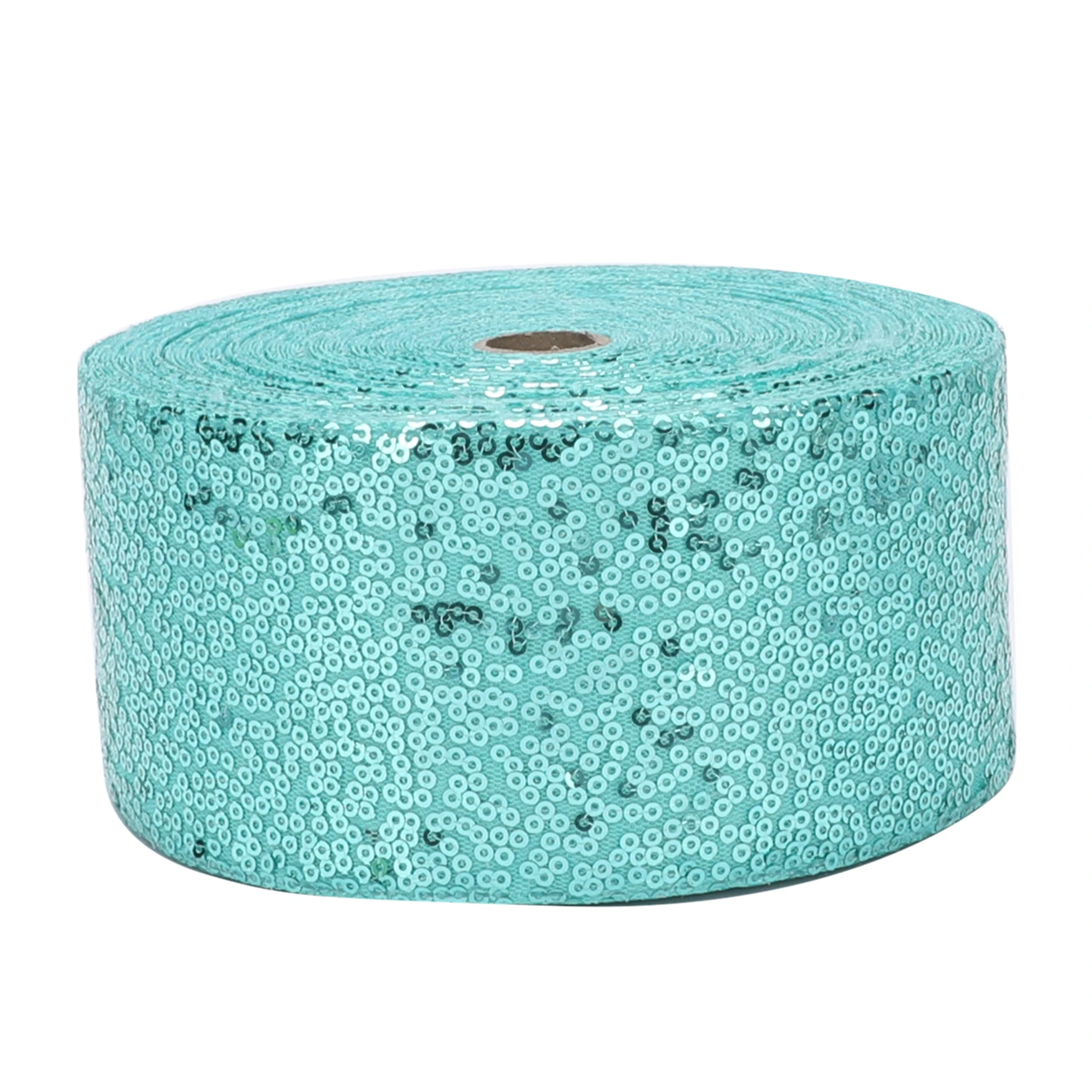 HSDRIBBON Listones 3inch 75mm colorful Sequin Scribble Sequin Ribbon 25Yards/Roll