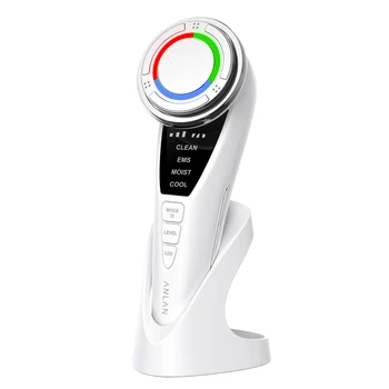 ANLAN Facial Massager Pro Microcurrent Face Lifting Skin Rejuvenation with Cold Deep…