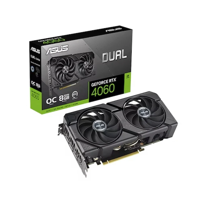 [Korea official distribution product] ASUS DUAL GeForce RTX 4060 O 8G EVO OC D6 8GB graphics card