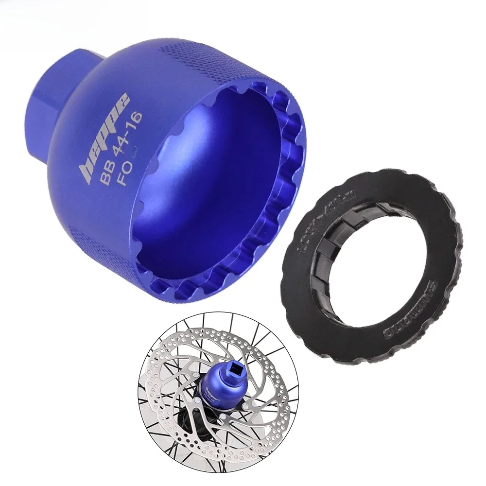 AliExpress heppe HEPPE Bike Disc Brake Centerlock Locking Ring Install and Remove Tool Lockring Remover Dual-use Wrench for SHIMANO Lockring BB52