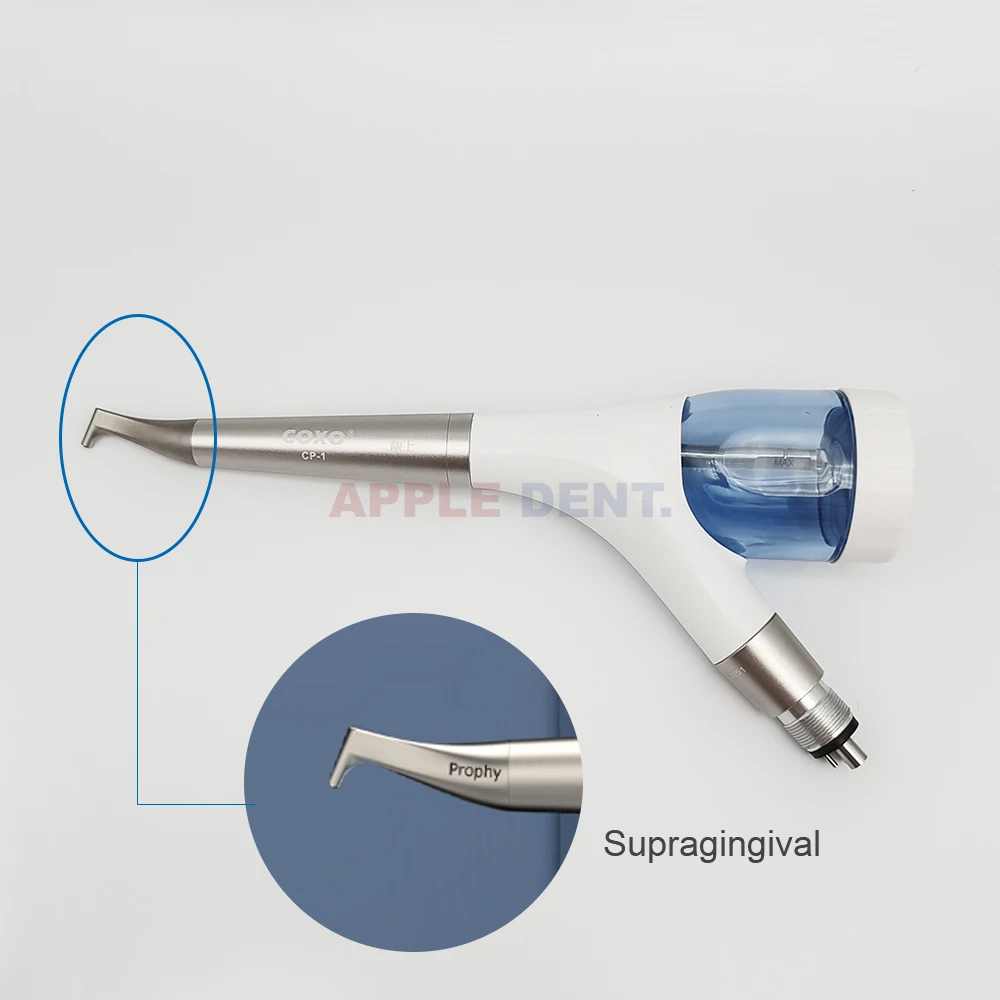 Dental Air Polisher COXO CP-1 Air Flow Whitening Tooth Cleaning Tool Spray Supragingival and Subgingival Airbrasion Dentistry