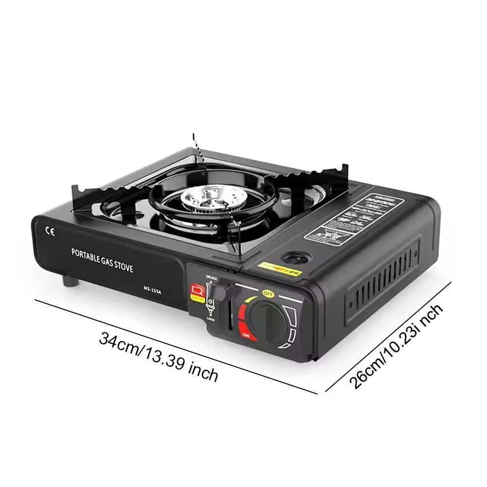 Réchaud de camping portable, adapté à diverses activités telles que le camping et la cuisine à domicile. C'est un modèle ultra-léger,