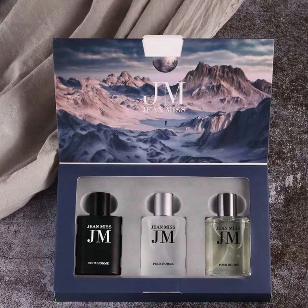 

Men's Perfume Set 3 Pack, Long Lasting Woody Citrus Fragrance, Luxury Gift Box for Him, Ideal for Father's Day, Birthday, Daily