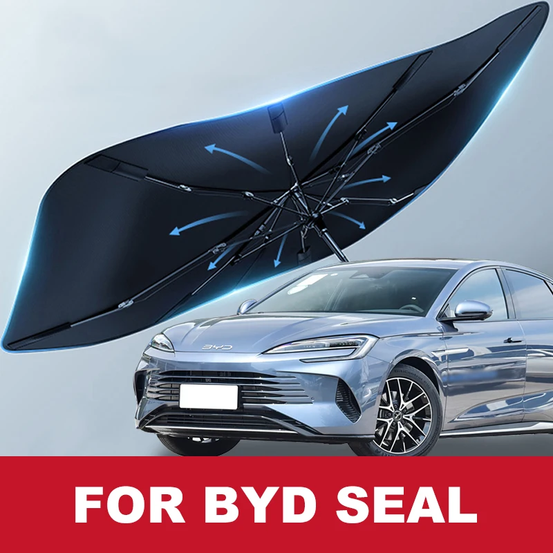 

Car Sunshade Umbrella Car Sun Shade Protector Parasol Summer Sun Interior Windshield Protection Accessories For Byd Seal 2023