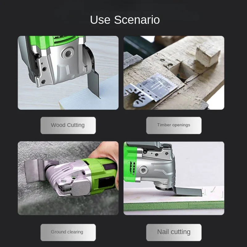 شفرات منشار متعددة الأدوات مقاس 34 مم، 20 عبوة | شفرات عالية الكربون من الفولاذ للخشب/المعادن/البلاستيك | ملحقات أدوات القطع بالجملة #4