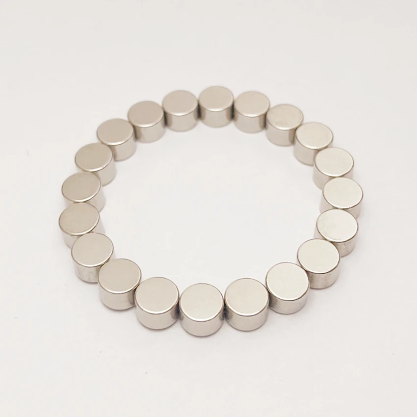 Round Diametric Disc Imans Refrigerator Magnets Whiteboard Diametrically Magnetic Disc Circuit Magnet