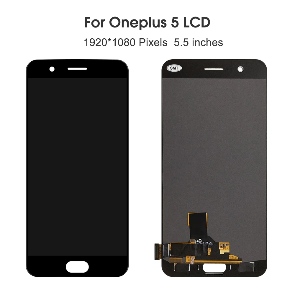 5.5\'\'For OnePlus 5 For 1+5 A5000 LCD Display Touch Screen Digitizer Assembly Replacement