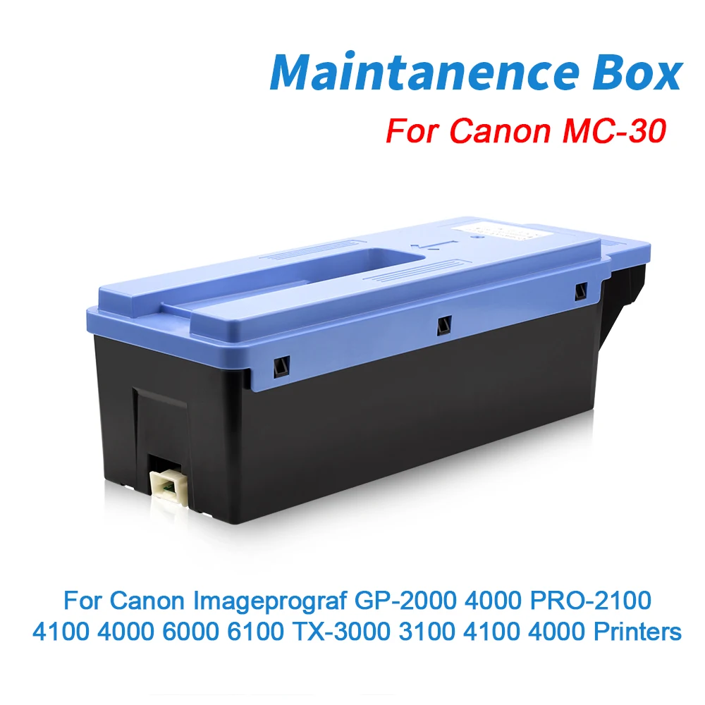 MC-30 Maintenance Cartridge Replacement for Canon Imageprograf GP-2000 4000 PRO-2100 4100 6000 6100 6600 TX-3000 3100 Printers