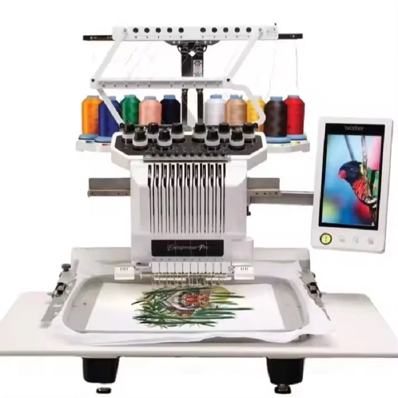 Hot Discount Deal For Brother Entrepreneur Pro X PR1050X Embroidery Machine & Hat Hoops kits