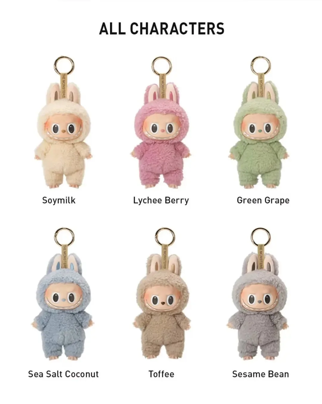 100% autêntico pop mart labubu os monstros macaron série colecionável caixa cega boneca brinquedo mistério surpresa figura presente original