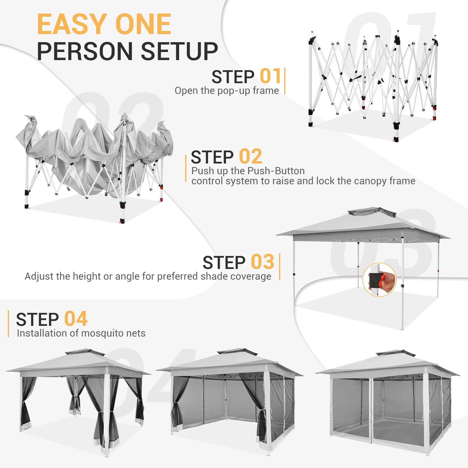Thumbnail 3 - #12 Latest Garden Canopy Tents Offers