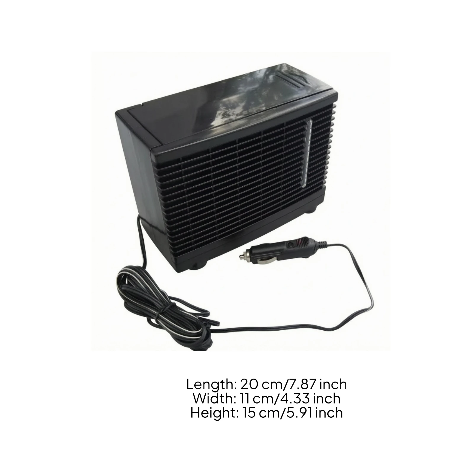 Evaporative Car Cooler Portable Car Air Cooler Universal Dashboard AC Car Cooling Fan for Vehicle Truck RV SUV Boat Golf view 6