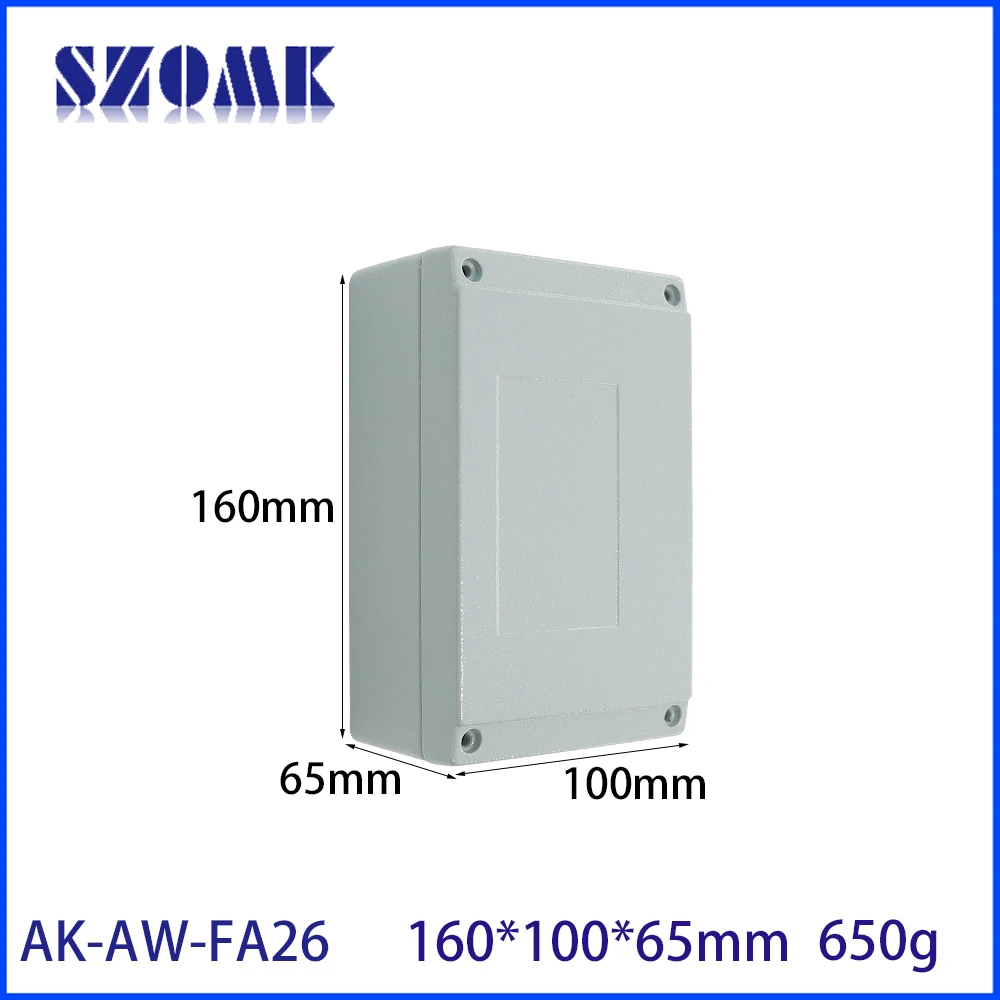 160x100x65mm Ip65 Die Cast Aluminum Enclosure Waterproof Box Suppliers Electrical Cabinet Box Electrical Box Metal