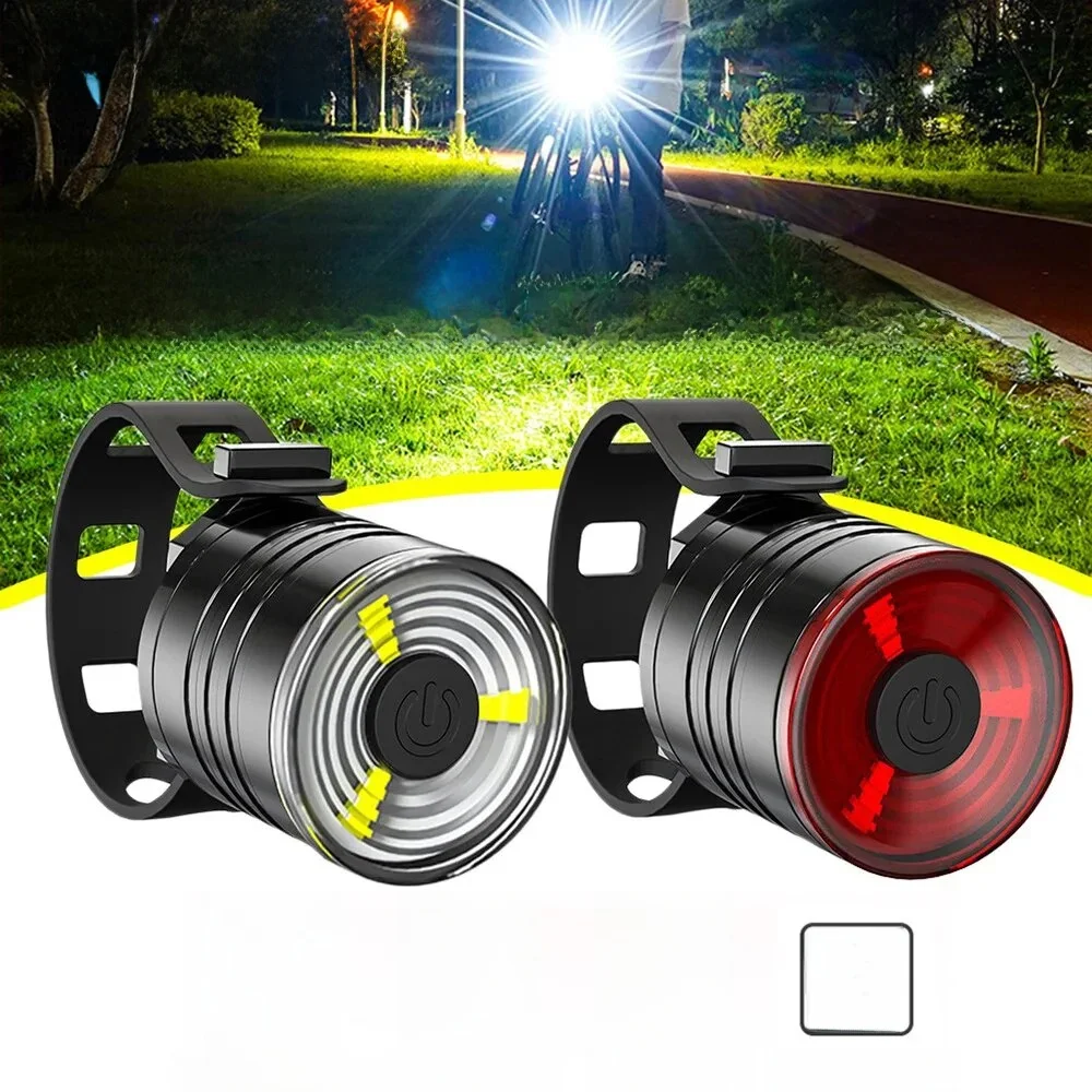 AliExpress cycle zone LED Bicycle Rear Light Waterproof MTB Bike Taillights 3 Lighting Modes Aluminum Alloy Bike Light for Helmet Seatpost