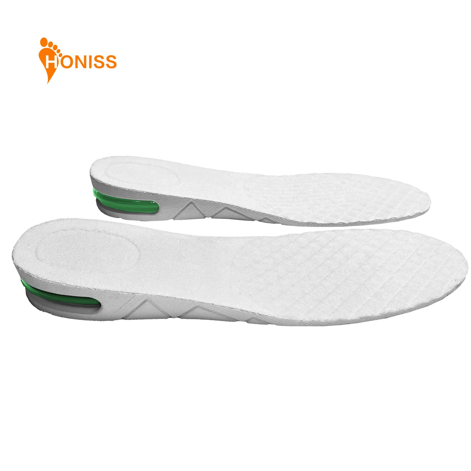 Height Increase Insole Invisible Heightening Template Air Cushion Shoe Inserts Variable Height Insoles Adjustable Cut Foot Pad