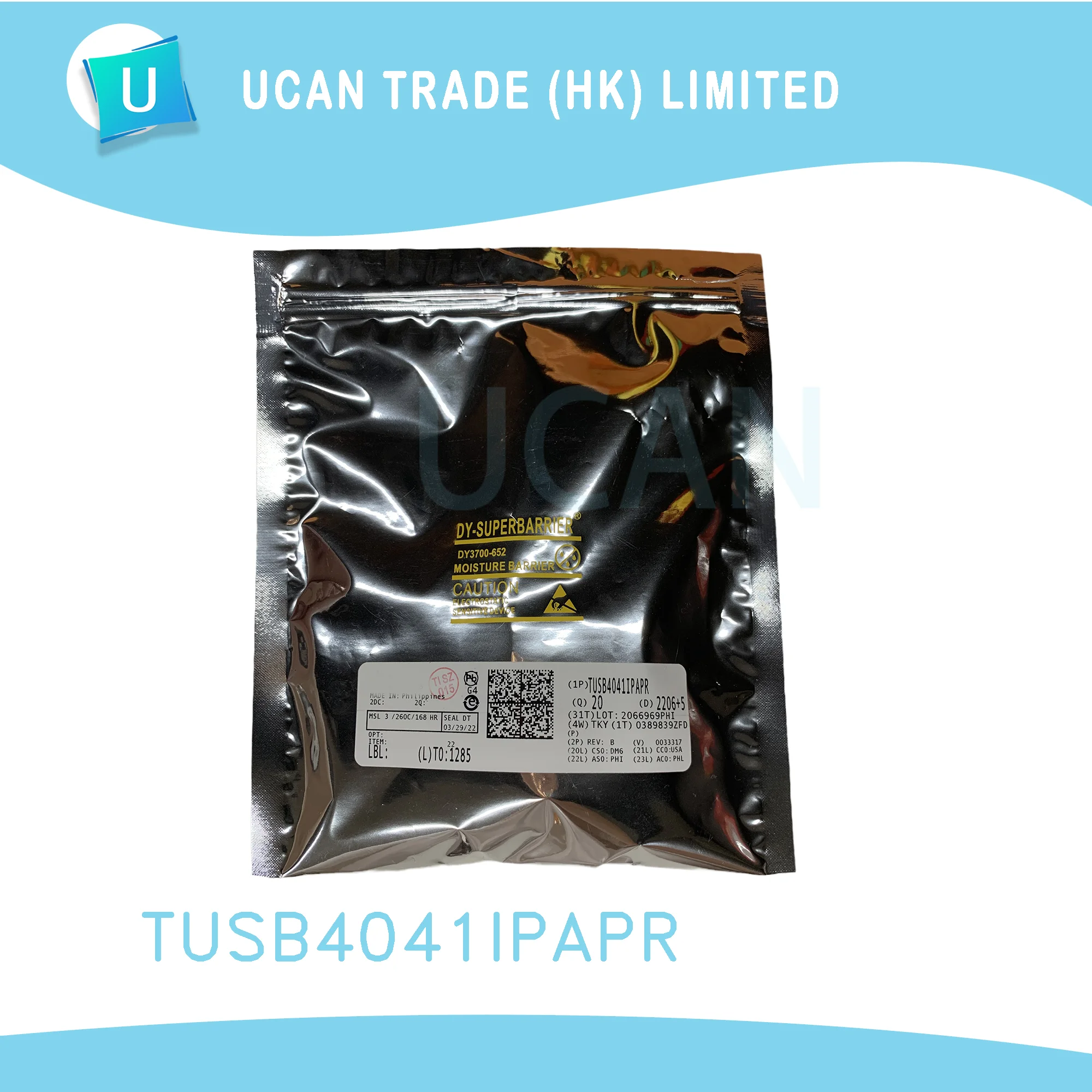 

10PCS TUSB4041IPAPR HTQFP64 Original and New